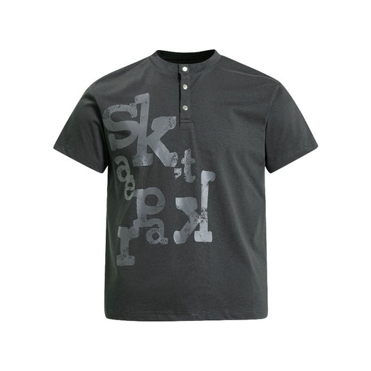 Men's t-shirt - american retro unisex solona cool-touch letter graphic design - men's high street slim fit short sleeve tee