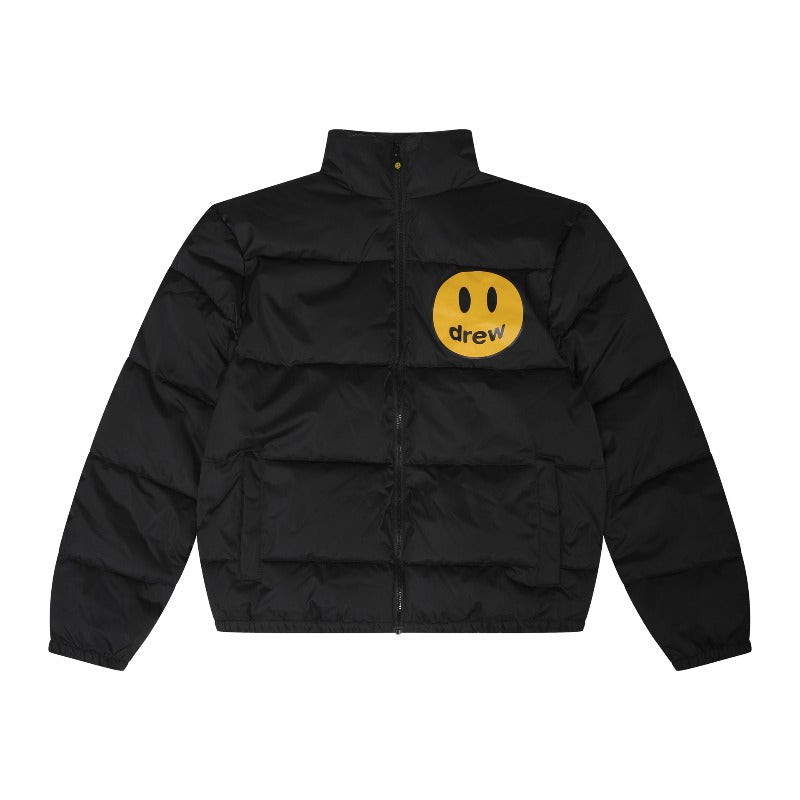 Drew house jacket spring and summer d@ew rubber strip smiley letter casual cotton jacket