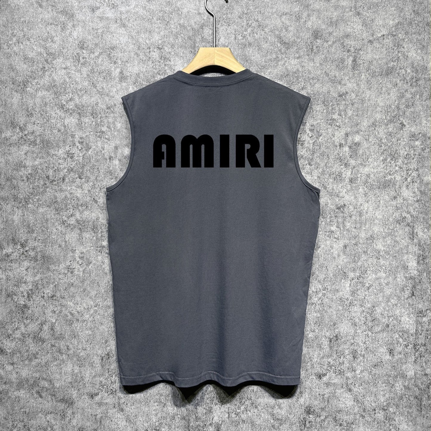 Amiri tank top cashew flower large simple logo printing