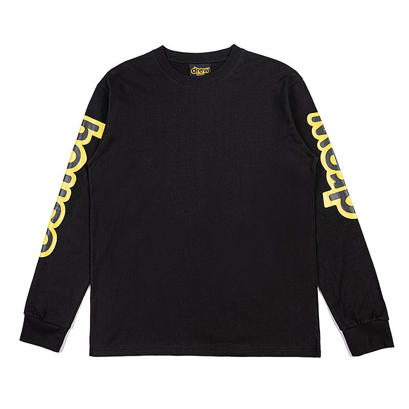 Drew house jacket - autumn/winter d@ew - long sleeve crewneck pullover with arm letter print