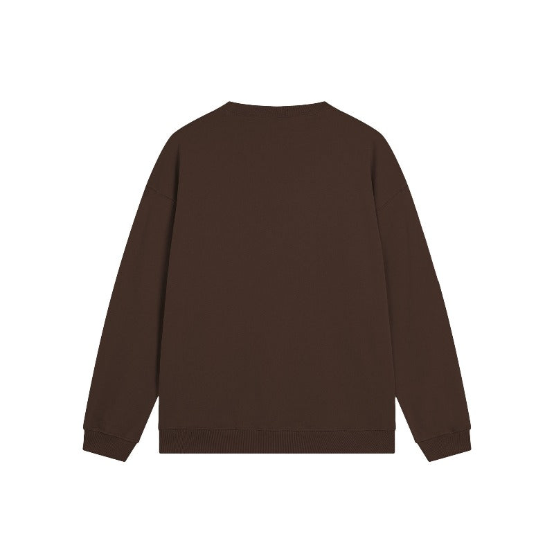 Drew house hoodie fall and winter d@ew incomplete heart pattern round neck pullover sweatshirt