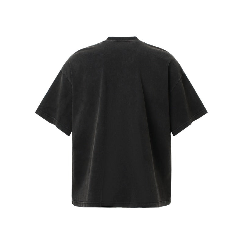 Men's t-shirt - american streetwear summer subculture hip-hop unisex high-end cartoon design loose fit short sleeve tee