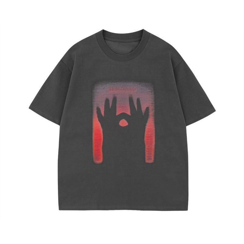 Men's t-shirt - american unisex style, summer streetwear, high-end aesthetic, fun graphic design, relaxed fit, men's sorona short-sleeve tee